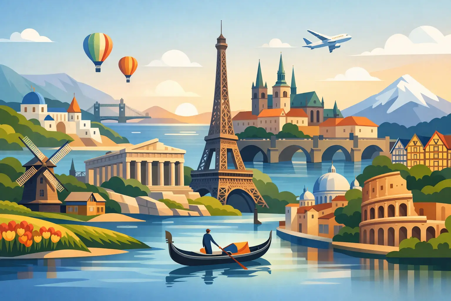 Európa legszebb városai: 12 kihagyhatatlan célpont